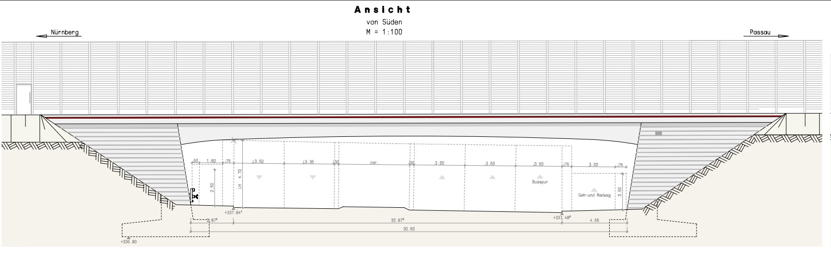 A 3 Nürnberg – Passau – Detail